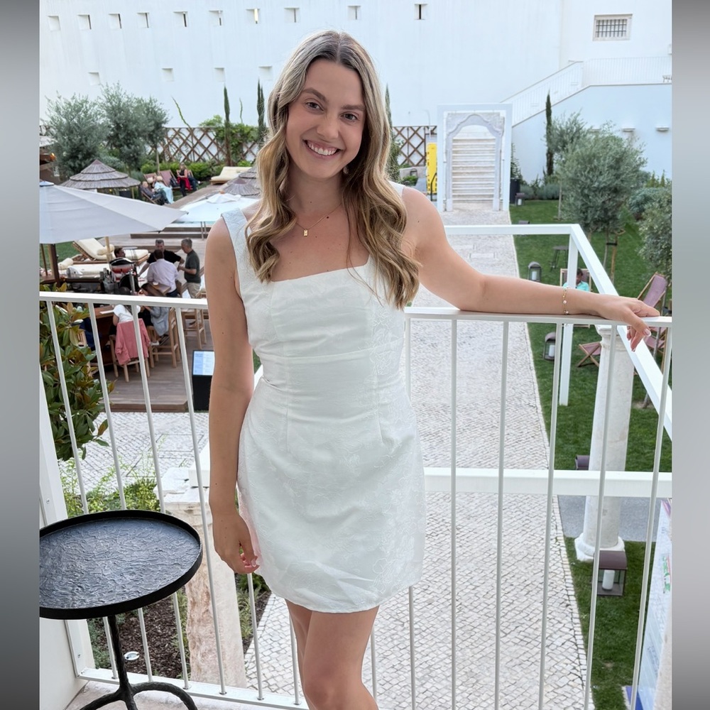 Lulus White Mini Dress
